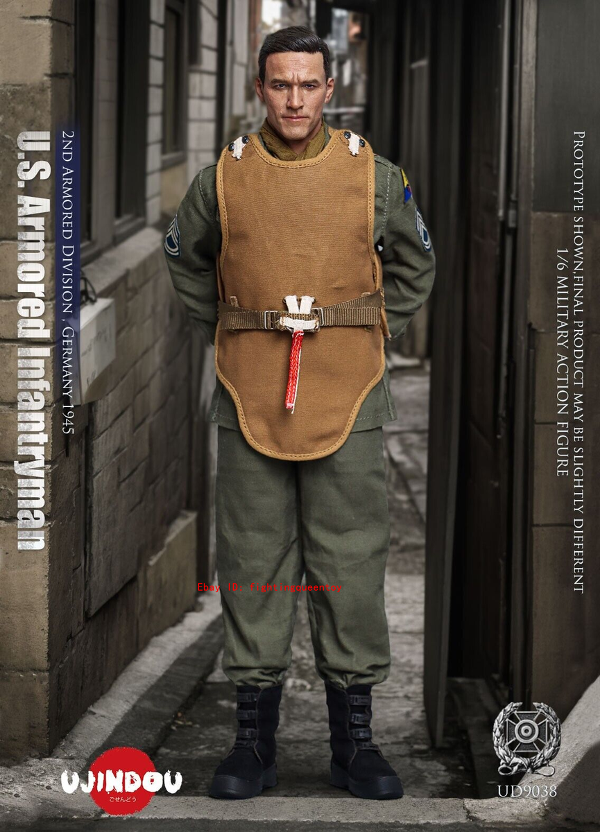 UJINDOU UD9038 WWII U.S. Armored Infantryman 1/6 Male Action