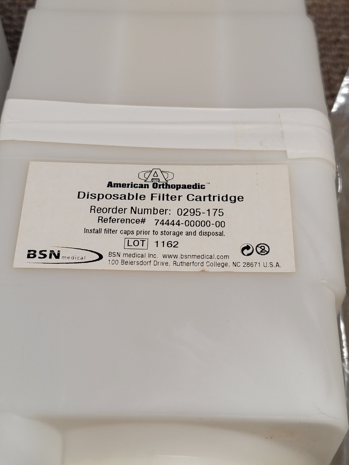 American Orthopaedic BSN Cast Cutter Removal Saw Dust Vacuum 0295 200