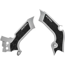 Acerbis X-Grip Guard Fits Kawasaki Silver/Black 2742601015