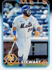 2024 TOPPS SERIES 2 #609 DJ STEWARD NEW  YORK METS                     FREE SHIP