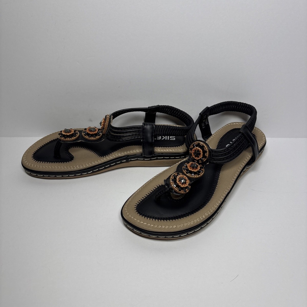 Rhinestone Sandals Siketu Sandal SIKETU Bohemian Rhinestone Summer