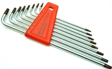 PB SWISS TOOLS 411.BH 6-25 Torx Socket Wrench with Drive Tip Hole