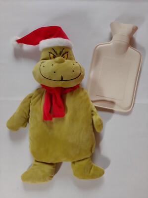 Dr. Seuss Grinch Wärmflasche 750 ml Geschenk Weihnachten Xmas  Neu!!! 