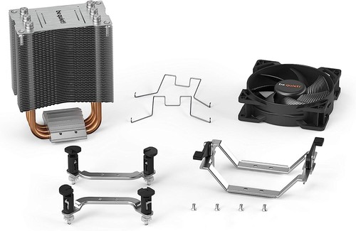 ¡Mantente tranquilo! Disipador térmico y ventilador BK030 Pure Rock Slim 2, conectores Intel 1700 y AMD AM5 + - Imagen 3 de 6