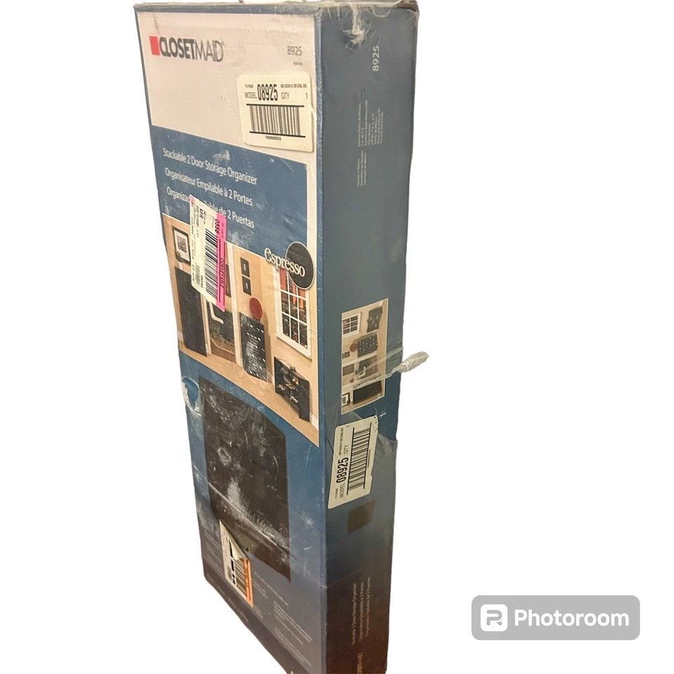 Organizador de armazenamento expresso empilhável 2 portas Closetmaid 8925 - Imagem 4 de 4