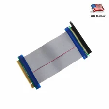 PCI-E 16X to 16X Riser Card Adapter Converter Extension Ribbon Cable