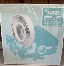 Kmart Focal 100 Slide Carousel Rotary Tray - Set Of 4 - New in Box