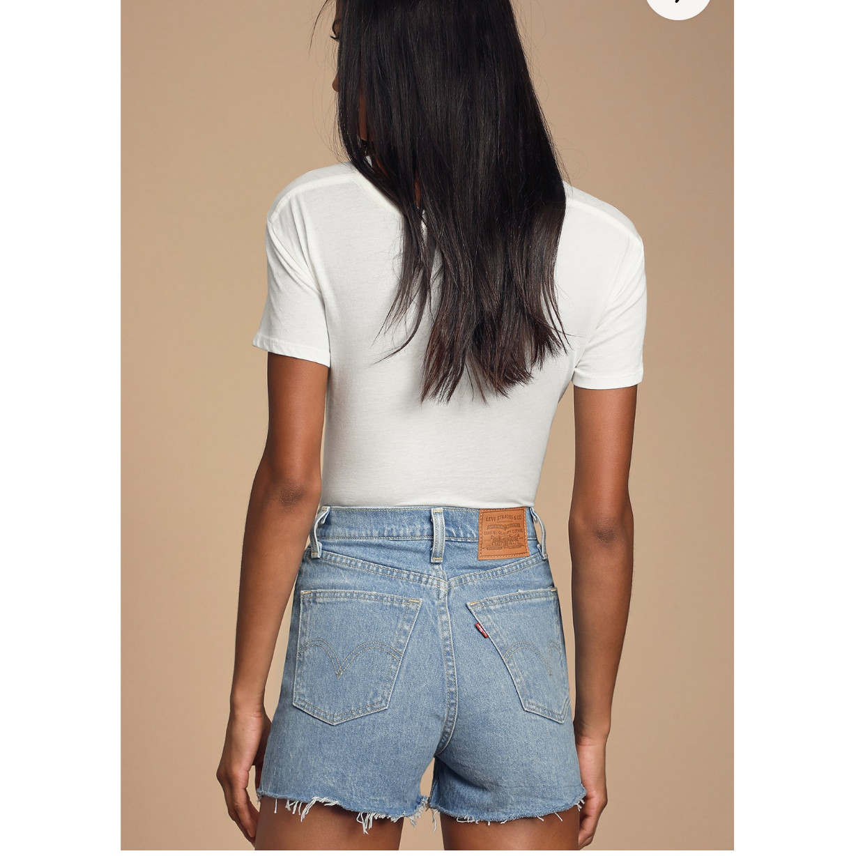 Levi's Ribcage Light Wash Distressed Denim HighRise … Gem