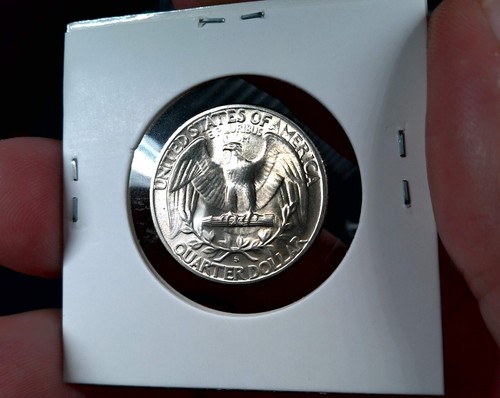 1950 S Washington Quarter 25c - RPM-002 - Bellezza di alta qualità non circolata! - Foto 2 di 6
