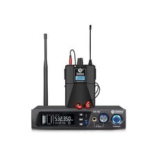 D Debra Audio PRO ER-102 UHF IEM Mono Wireless in Ear Monitor System with Mon...