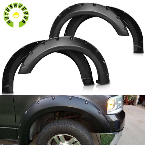 Fender Flares for 20042008 Ford F150 F150 Pocket Rivet Textured Bolt