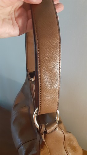 Tignanello Brown Leather Shoulder Bag - Picture 5 of 14