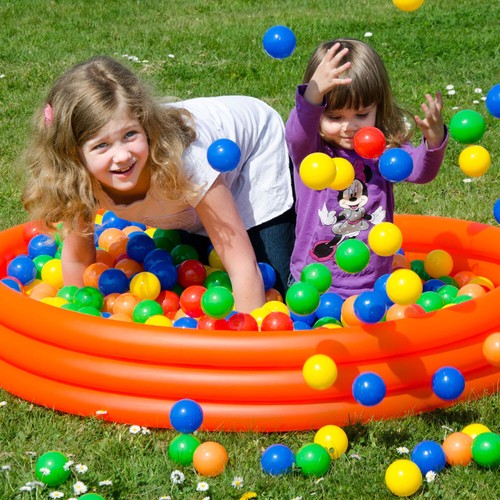 1000 bunte Bälle für Bällebad 5,5cm Babybälle Plastikbälle Baby Ball Spielbälle - Bild 8 von 11