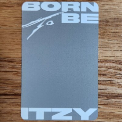 Ryujin Official Photocard Itzy Born To Be Limited Version Genuine