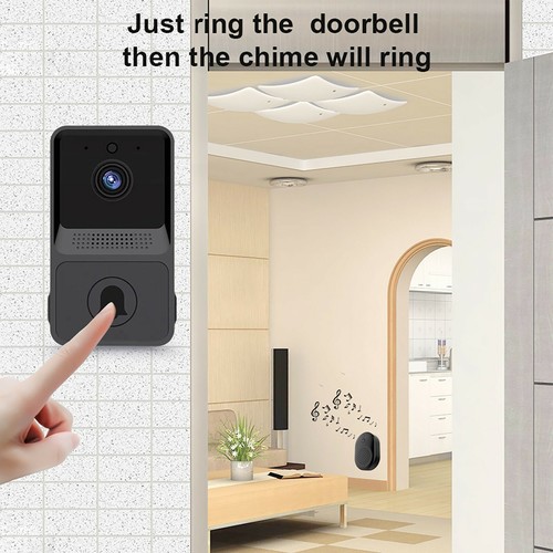 Z20 Smart Wireless Doorbell Video doorbell Wifi HD Night Vision Doorbell - Zdjęcie 5 z 12