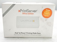 Lantronix xPrintServer Office Edition (XPS1002FC-02-S) USB port 100-240VAC USED 