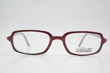 Silhouette 2791 /20 Red Bronze Square Eyeglass Frame New