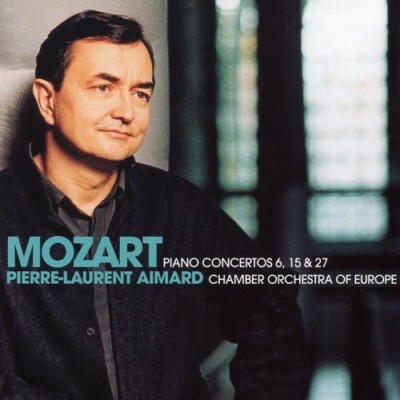 Mozart Piano Concertos 6 15 & 27 PIERRE-LAURENT AIMARD Warner Classics CD MINT