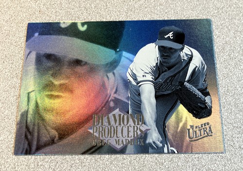 1995 Fleer Ultra Diamond Producers #5 Greg Maddux Braves - 第 1/2 張圖片