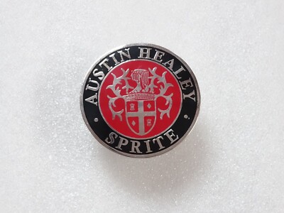 Vintage Austin Healey Bugeye Sprite Haubenabzeichen Aufkleber Emblem Messing