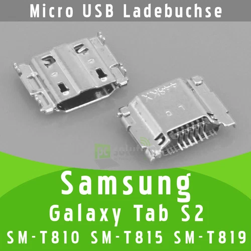 ✅ Samsung Galaxy Tab S2 SM-T810 SM-T815 SM-T819 Micro USB Buchse Ladebuchse Port