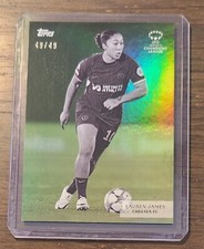 2023-24 Topps Simplicidad UEFA Lauren James Green Parallel #/49 Chelsea