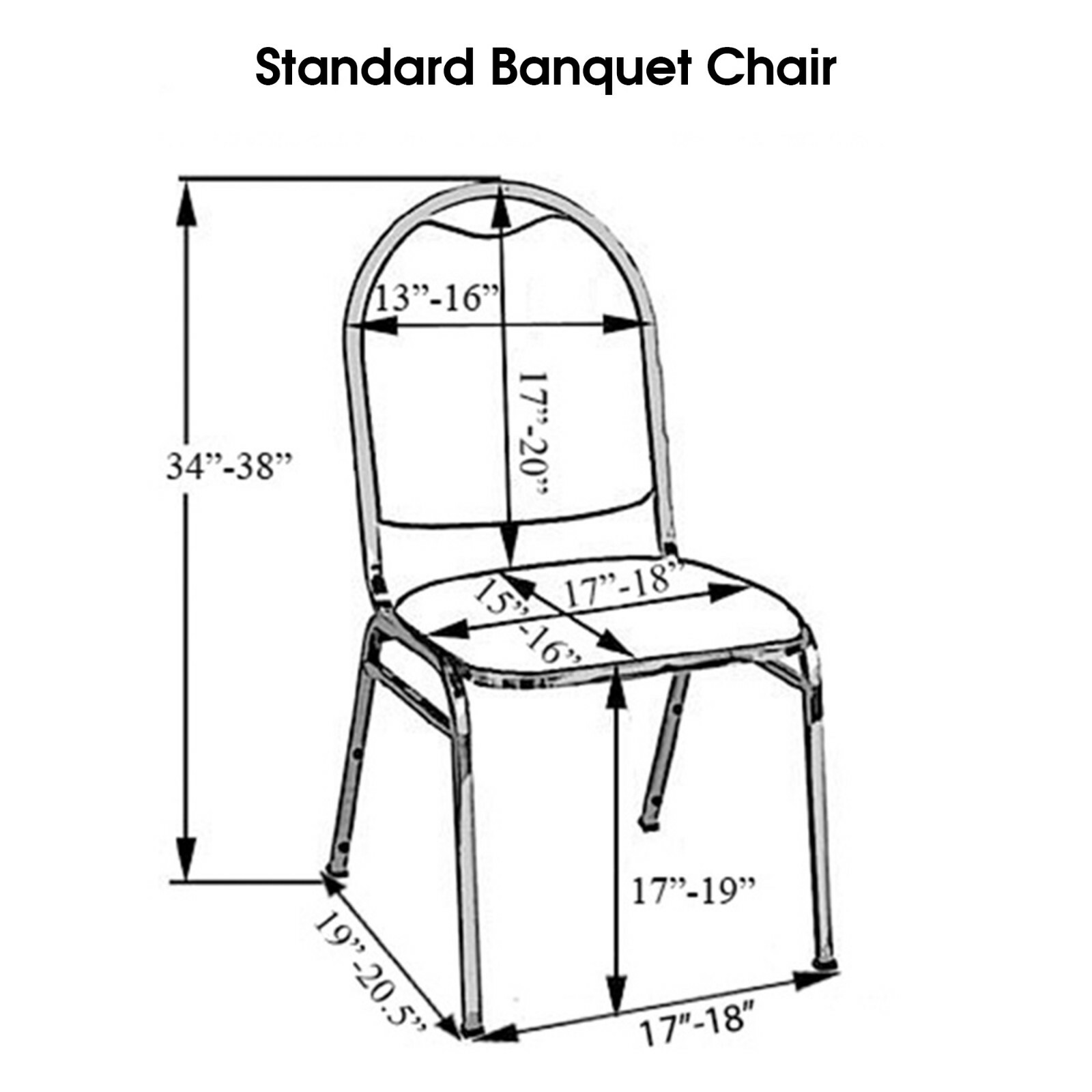 YCC Linens - Spandex Banquet Chair Covers /Box of 100/, Stretchy Slip Cover