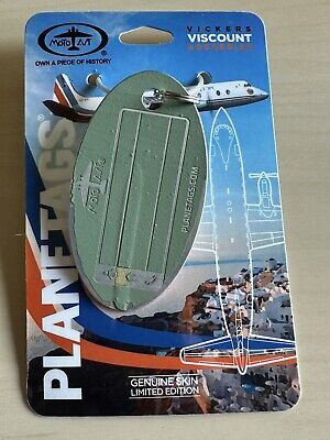 Viscount 831 Planetags 未発売三色バージョン MotoArt Planetags Vickers Viscount Tri-Color Tag #0513 *SOLD