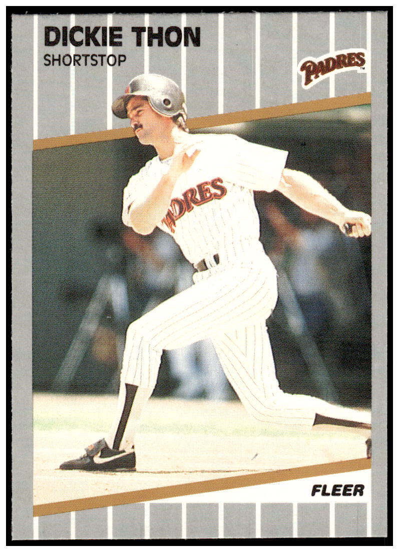 1989 Fleer #320 Dickie Thon NM