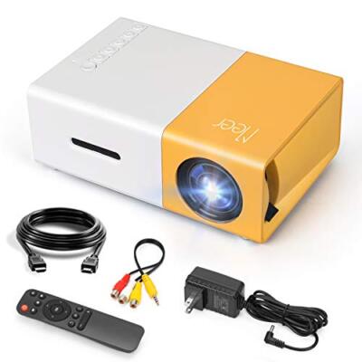 Mini Projector Portable Movie Smart Home Neat for iOS Android Windows PS5 Laptop