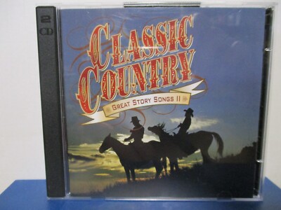 その他 Classic Country: Great Country [CD] Classic Country: Great Story Songs II - 2 CD Set - MINT