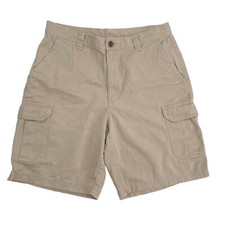 Columbia Omni-Shade Sun Protection Khaki Cargo Shorts Mens Size 34 x 10 Casual