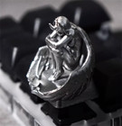 New Angel Keycap Artisan For Cherry Mx Mechanical Keyboard Resin Personality Art