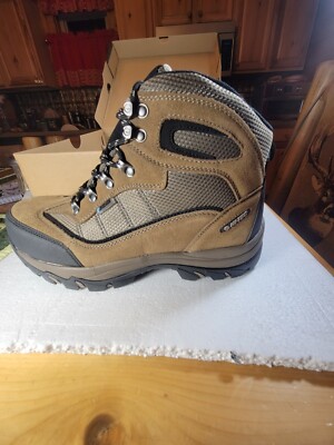 Hi-Tec Skamania Mid waterproof brown/Gold hiking boot size  display picture 1