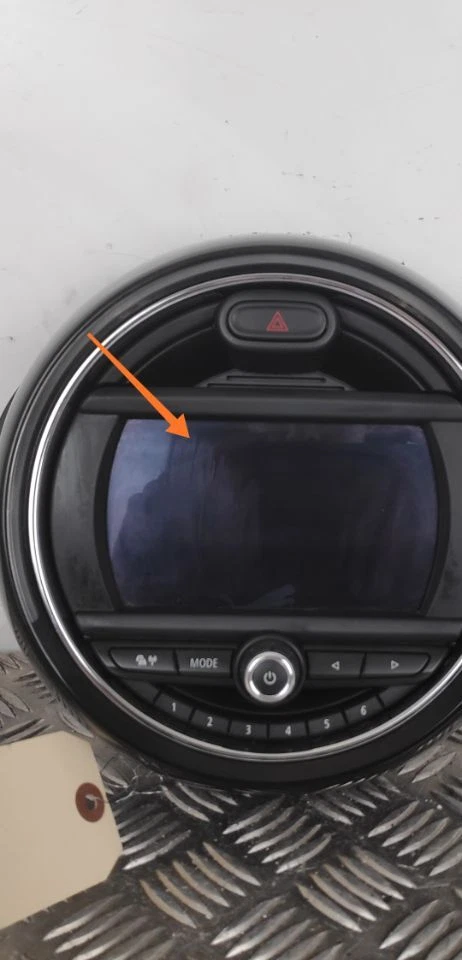 SCHERMO DISPLAY MULTIMEDIALE MINI HATCH F56 2020 6550 8803370-02 - Immagine 2 di 4