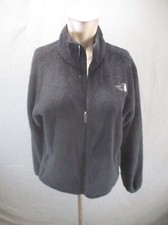 The North Face Size M Womens Full Zip Stand Collar Hi-Pile Athletic Jacket 909