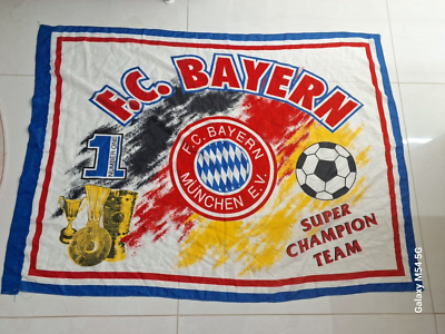 Bayern München ワッペン1979-1996年 RARE VINTAGE BAYERN MUNCHEN FOOTBALL FLAG | eBay