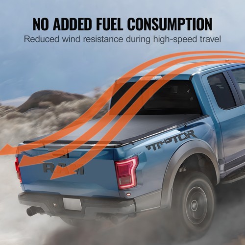 VEVOR Couvre-Benne à 4 Volets Couvre-Tonneau pour Dodge Ram 1500 2002-2024 - Foto 6 di 12