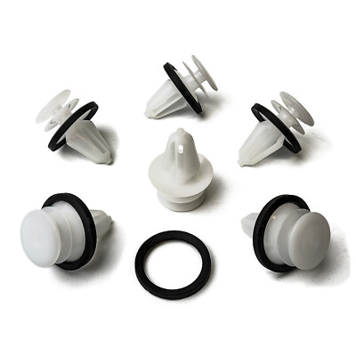 6x Interno Carenatura Fissaggio Clip con Guarnizione per BMW Mini 51717154239