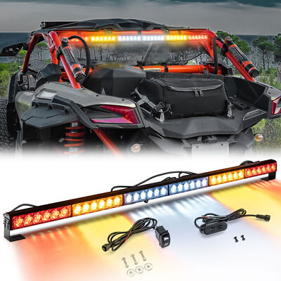 WSAYS 36'' Rear Strobe LED Chase Light Bar For UTV ATV RZR Can-Am Maverick X3/R