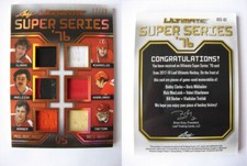 2017 Leaf Super Series Mikhailov Kharlamov Tretiak Clarke MacLeish Barber 17/20