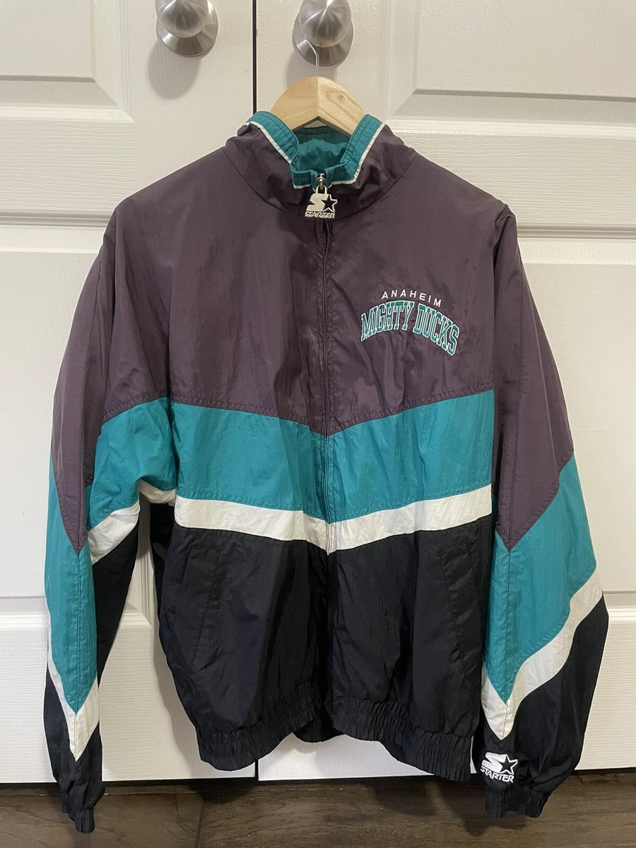 Preços baixos em Jaqueta Masculina Starter Anaheim Ducks Roupas e