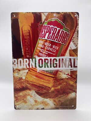 Blechschild Desperados 20x30cm Nostalgie Retro Reklame Vintage Geschenk Bier