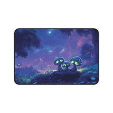 Galactic Desk Mat, Outer Space Work Pad, Universe Computer Mat, Celestial Desk