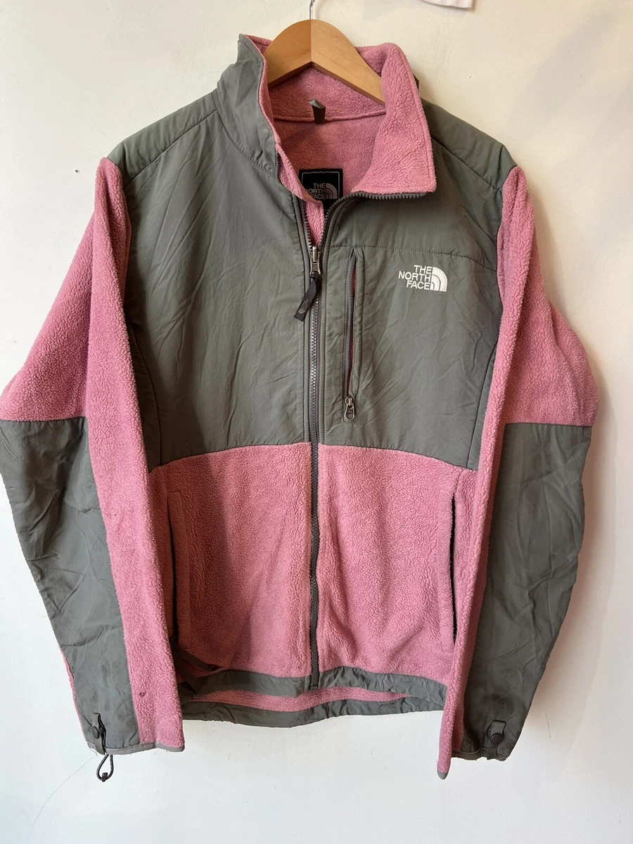 Vintage The North Face Denali Pink Full Zip Fleece Jacket Womens