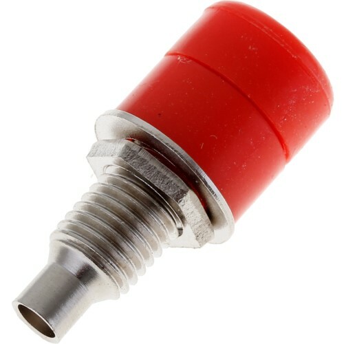 Thumbnail - Bananensteckereinbaubuchse Einfach Rot | Neu