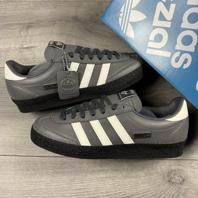 Adidas SPZL Spezial FC Lothertex Waterproof GTX Grau - Größe UK 10 / EU 44 2/3