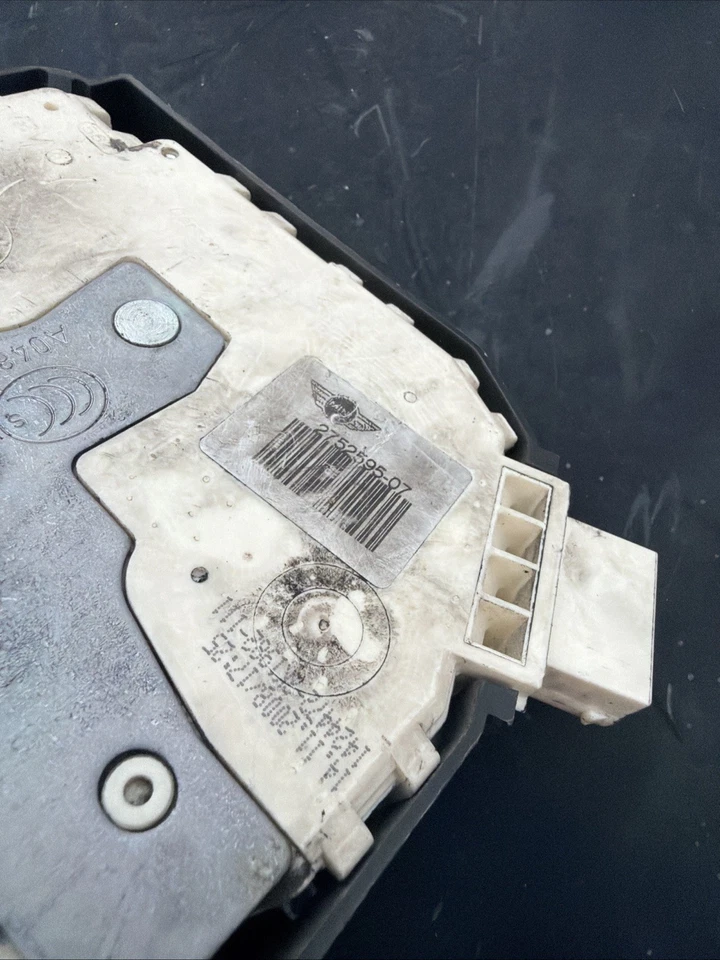 Mini Cooper 2010 cerradura puerta delantera pestillo conductor izquierdo 275259507 LH fabricante original Foto 2 de 4