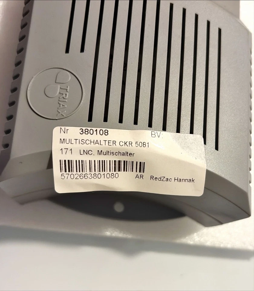 Triax CKR 5x8  (Art.-Nr. 380008) - Bild 2 von 4