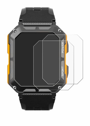 2x osłona ekranu do smartwatcha Njord Gear The Indestructible przezroczysta - Zdjęcie 2 z 7